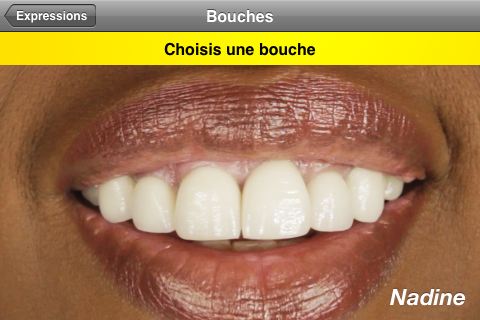 iYo : bouche de Nadine