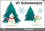 cahier d'activités en alsacien sur le thème du bonhomme de neige