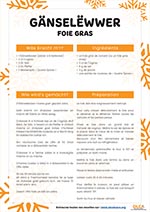 recette du foie gras en alsacien